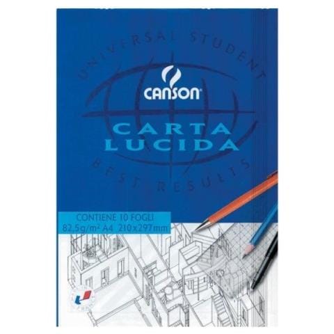 confezione da 25 pezzi - blocco carta lucida manuale 210x297mm 10fg 80gr canson - Foto 3