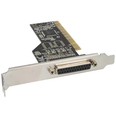 Scheda parallela aggiuntiva, i0-controller, 32-bit pci bus, 1x sub-d 25pin femmina lpt, moschip mcs9865 - Foto 1