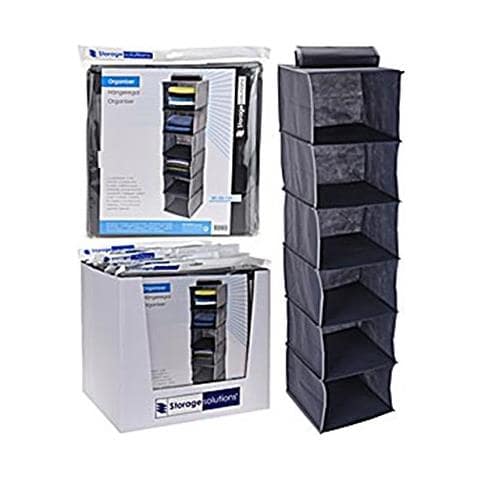 Organizzatore In Tessuto Da Appendere (6 Scompartimenti) V0200817 - Foto 2