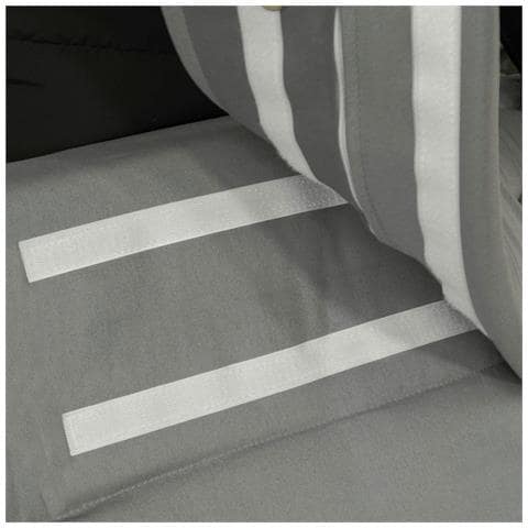 Sedia A Dondolo Poltrona Relax Reclinabile Chaise Longue Grigio Fst16-dg - Foto 7