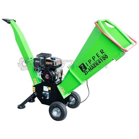 Biotrituratore A Scoppio Da Giardino 4100w Taglio 100mm Zi-haek4100 - Foto 1