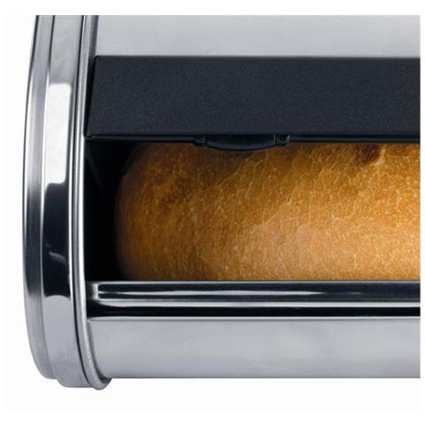 Portapane apertura a scomparsa Inox Lucido  - Foto 2