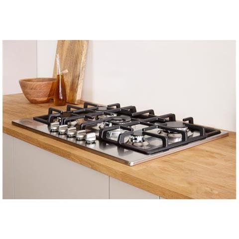 Piano cottura THP 752 W / IX / I a Gas 5 Fuochi Gas Colore Acciaio Inox - Foto 1