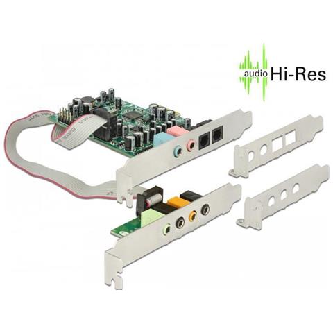 Scheda Audio Pci Express 7.1 - 24 Bit / 192 Khz Con Ingresso /uscita Toslink - Foto 4