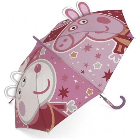 Ombrello Peppa Pig & Suzy Sheep Junior 48 Cm Rosa - Foto 1