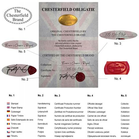 Poltrona Chesterfield First Class Pelle | Nero Opaco | 12 Anni Di Garanzia - Foto 5