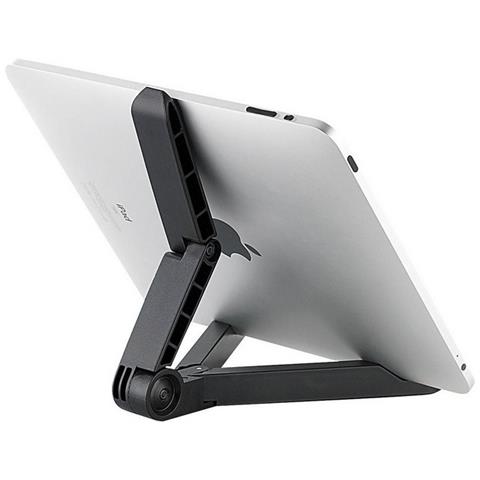 Supporto Pc-stand Li-z55 Da Tavolo Universale Portatile Ripiegabile Per Tablet - Ipad Black - Foto 1