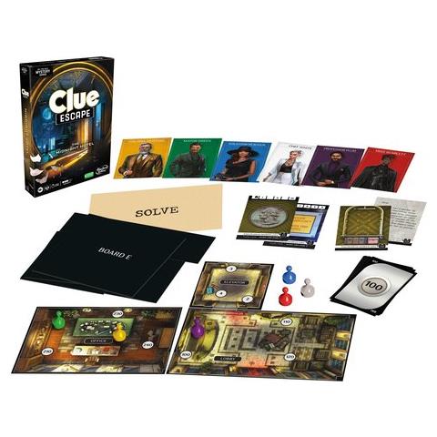 Gioco F6417103 Cluedo Escape Mistero All'hotel Black - Foto 1