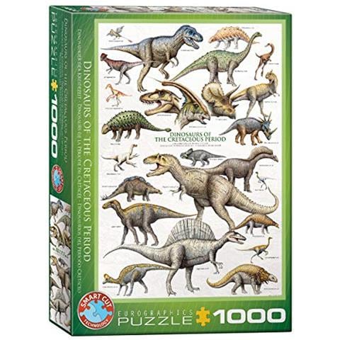 Dinosauri Cretaceo Puzzle Da 1000 Pezzi - Foto 1