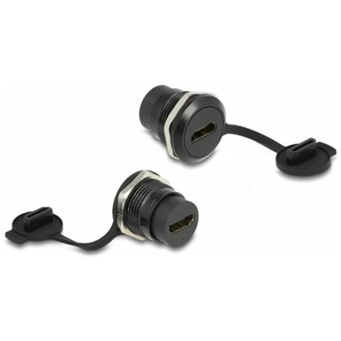 86969 Adattatore Per Inversione Del Genere Dei Cavi Hdmi-a Nero - Foto 1