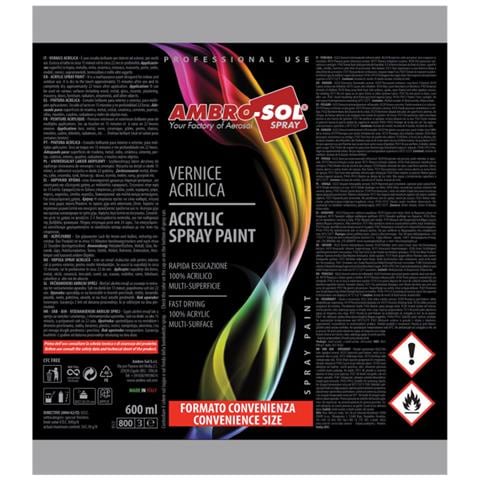 Vernice Spray Bomboletta Bianco Opaco Universale Smalto Interni Esterni 600ml - Foto 2