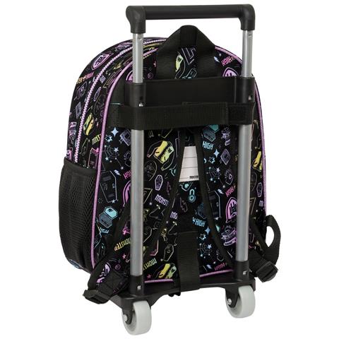 Trolley Per La Scuola Monster High Nero 28 X 34 X 10 Cm - Foto 3