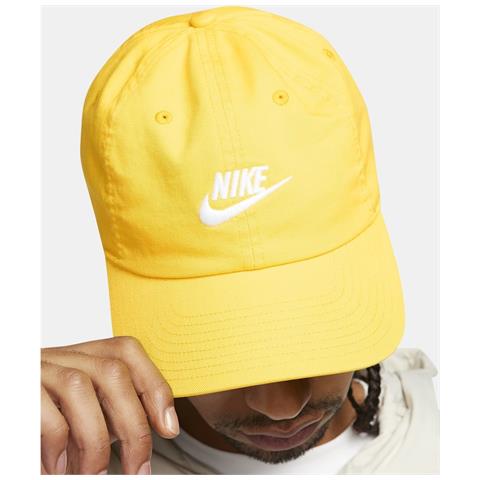 Club Unstructured Futura Wash Cap Fb5368-718, Unisex, Giallo, M /l - Foto 6