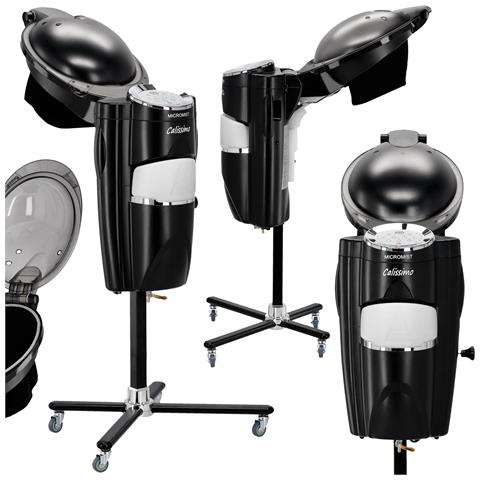 Sauna Per Parrucchieri Umidificatore Per Salone Elena Micromist Per Parrucchieri 3 Programmi Per La Ricostruzione, Rigenerazione E Cura Dei Capelli Con Funzione Ozono - Foto 1