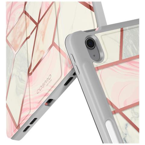 Custodia A Libro Per Ipad Air 11"" 2024 Con Supporto Trifold, Rosa - Foto 2