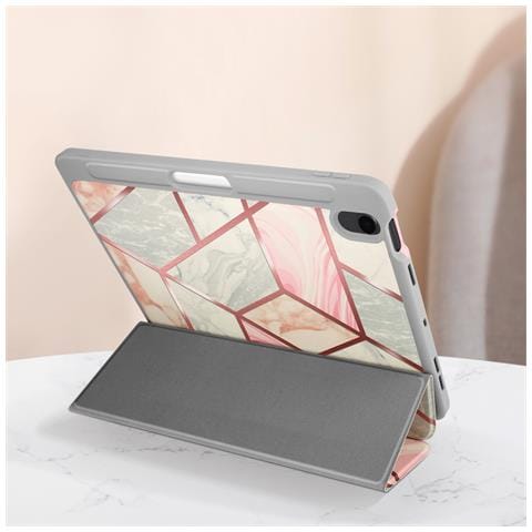 Custodia A Libro Per Ipad Air 11"" 2024 Con Supporto Trifold, Rosa - Foto 5