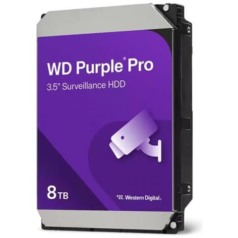 Purple Pro Smart Video Hdd 8tb 3.5"" Sata - Foto 1