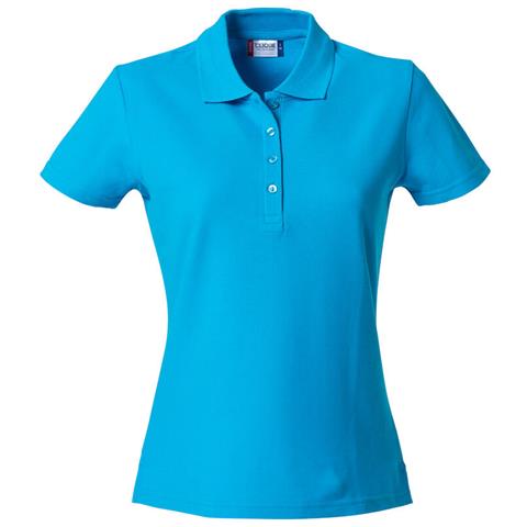Basic Polo Ladies Turchese L - Foto 1