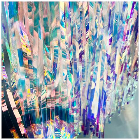 Tenda A Pioggia Arcobaleno, Decorazione Per Feste Blue M - Foto 2