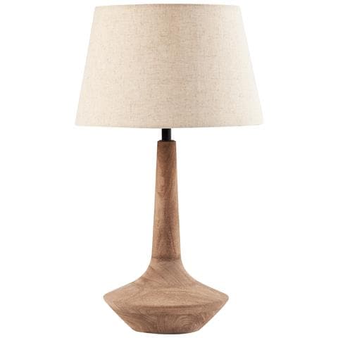 Lampada Da Tavolo Godawari Legno Di Mango Marrone Scuro - Foto 2