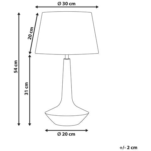 Lampada Da Tavolo Godawari Legno Di Mango Marrone Scuro - Foto 6