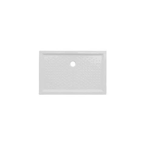Piatto Doccia Rettangolare In Ceramica 72x90 Bianco Lucido H 6 Cm Con Antiscivolo - Giappone - Foto 1