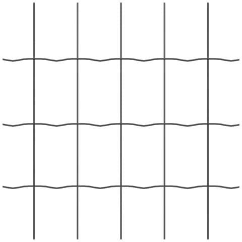 Recinzione con pali. Grigio 0.8 x 25 m Acciaio - Foto 9