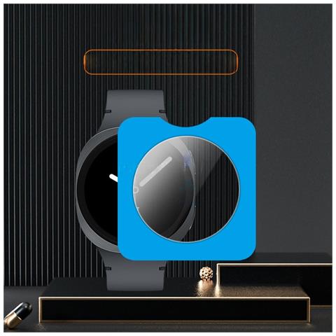 Pellicola Protettiva Privacy In Vetro Temperato Compatibile Con Samsung Watch6 44mm - Installazione Facile, Confezione Da 2 - Foto 6