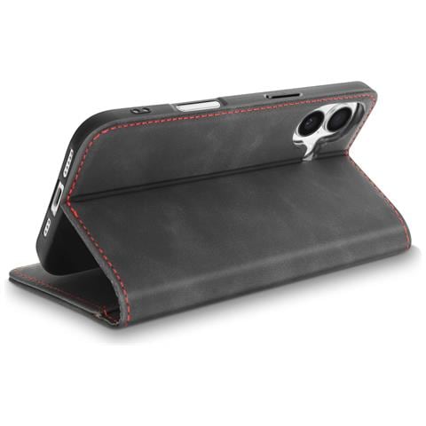 Custodia Per Iphone 17 Modello Xproof Con Funzione Supporto E Porta Carte, Nero - Foto 2