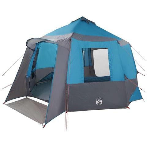 Tenda Capanna con tetto Blu e Grigio 405 x 405 x 273 cm - Foto 1