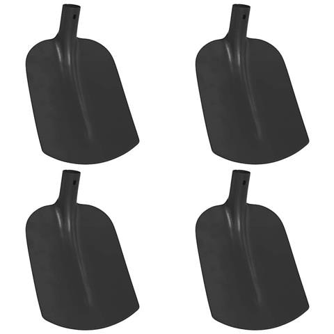 Testa di Pala 4 pcs Nero 34,5 x 24 cm - Foto 1