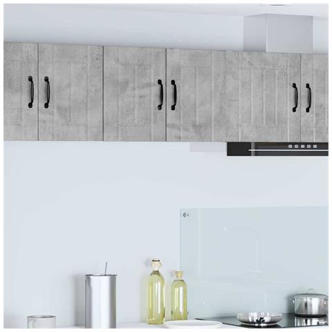 Mobile da cucina 2 pcs Grigio cemento 30 x 31 x 40 cm - Foto 2
