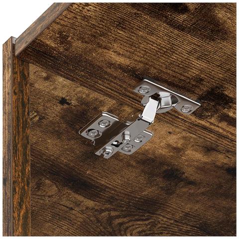 Mobiletto per lavatrice Rovere fumé 67,5 x 68 x 200 cm - Foto 9