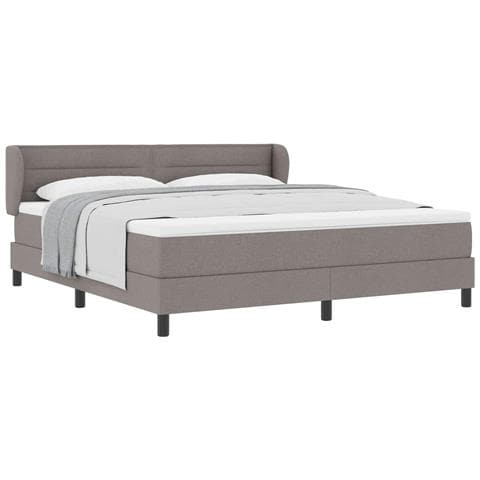 Letto a molle con materasso Talpa 180 x 200 cm Tessuto - Foto 1