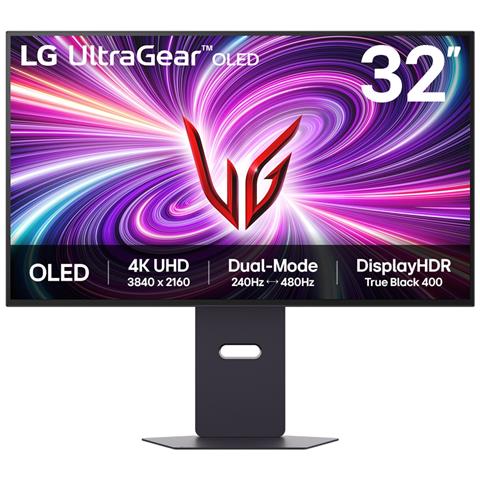 32GX870A-B Monitor PC 81,3 cm (32") 3840 x 2160 Pixel 4K Ultra HD OLED Nero - Foto 2