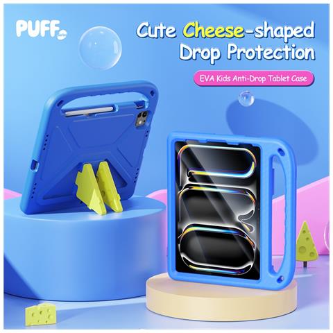Cover per iPad Air (2020) - Blu, Antiurto, Con Soporte - Foto 2