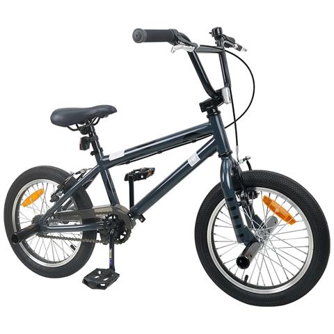 BMX 16 Pollici per 5-8 anni Grigio Scuro - Foto 2