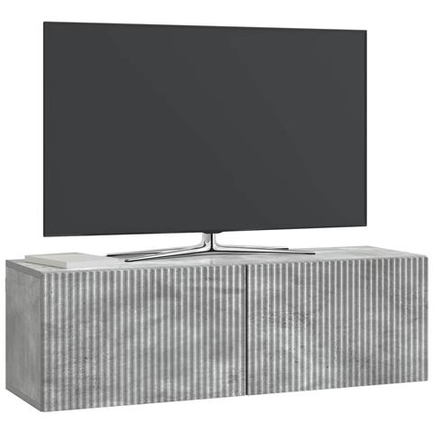 Mobile Porta TV da Muro Grigio Cemento 98 x 31 x 30 cm - Foto 2