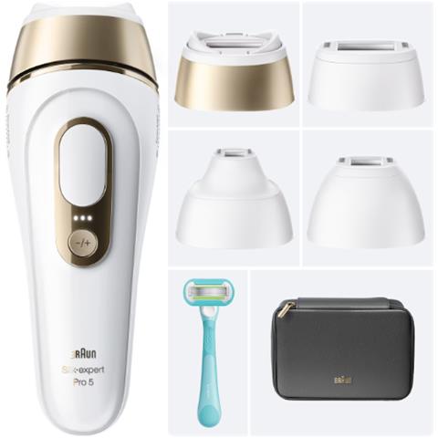 Silk-expert Pro IPL PL5431 Luce pulsata intensa (IPL) Oro, Bianco - Foto 2