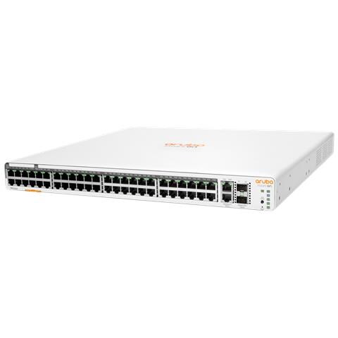 Aruba Networking Instant On 1960 48G 40p Class4 8p Class6 PoE 2XGT 2SFP+ 600W Gestito L2+ Gigabit Ethernet (10/100/1000) Supporto Power over Ethernet (PoE) 1U Bianco - Foto 3