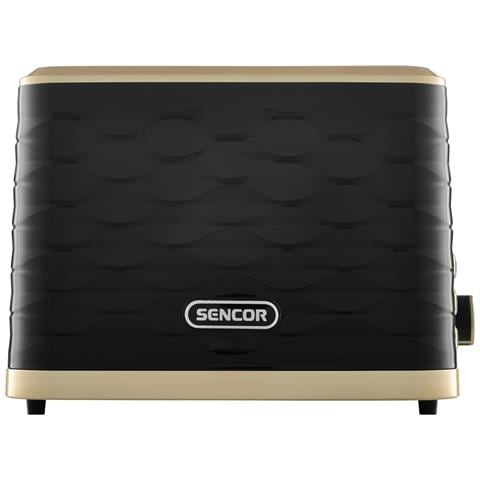 STS 7501BK tostapane 7 2 fetta /e 930 W Nero, Oro - Foto 1