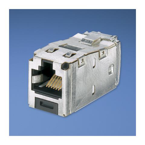 Mini-Com® TX6™ 10Gig™ Shielded Jack Module - TG Style Grigio cavo di interfaccia e adattatore - Foto 1