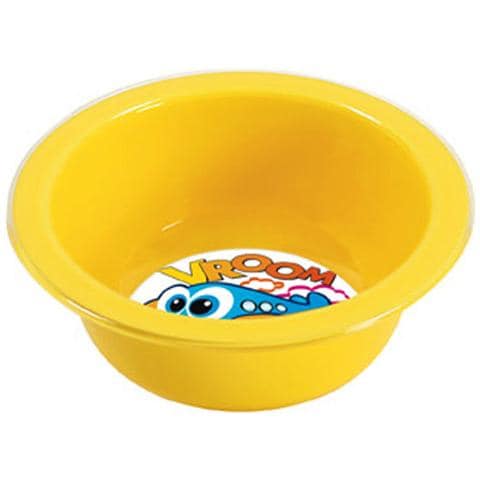 Piatto fondo in plastica per bambino colori e fantasie assortite - Foto 1