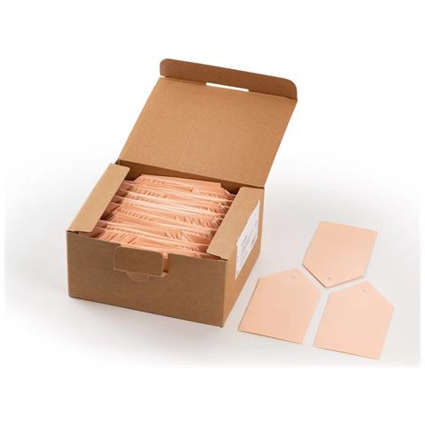 6070 etichetta non adesiva 250 pz Marrone - Foto 2