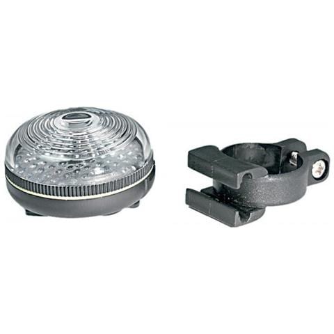 Fanalino Anteriore Tondo Bianco Con Batteria Linea Standard Bici - Foto 1