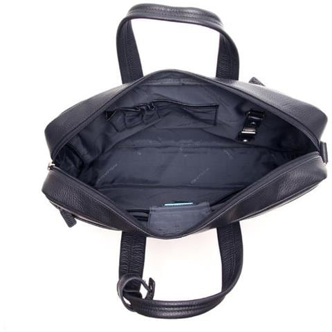 Cartella Vibe 2 Manici Porta Pc 15,6 In Pelle Blu Ca3147Vi / Blu. Out - Foto 4