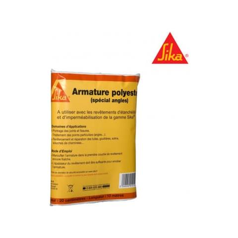 Rafforzamento Dell'impermeabilizzazione Di Piastrelle E Piastrelle Sika Angolo Speciale Sikarmature - 0,20 Mx 10 M - Foto 2
