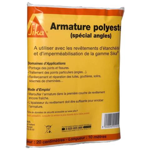 Rafforzamento Dell'impermeabilizzazione Di Piastrelle E Piastrelle Sika Angolo Speciale Sikarmature - 0,20 Mx 10 M - Foto 4