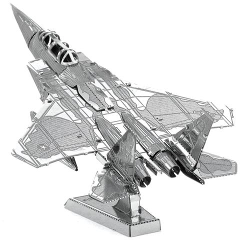 Metal Earth Boeing F-15 Eagle Puzzle Di Metallo 3d - Foto 4