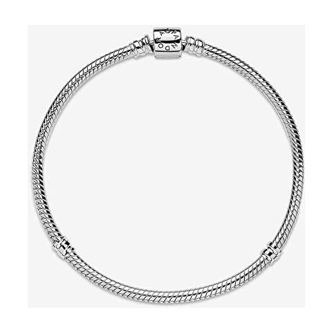 Bracciale A Maglia Serpente Con Chiusura A Cilindro E Argento, Colore: Argento, Cod. 598816c00-21 - Foto 5